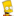 Bart Simpson 03 Scare Icon 16x16 png